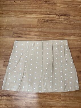 Polka dot skirt